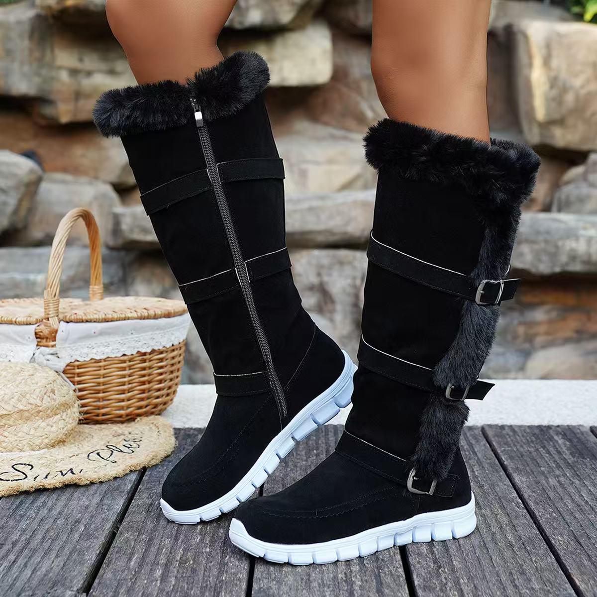 Espadrille Slip On - Women Over-the-Knee Boots 2025 New Casual