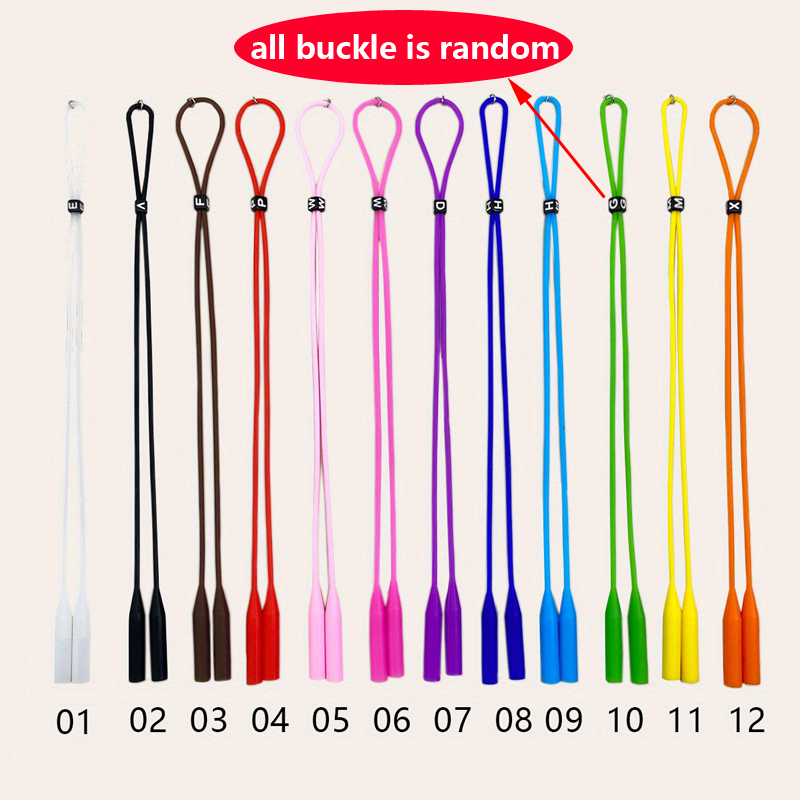 12pcs/24pcs Sports Eyewear Ret - Sunglass Retainer Cord ulasan dan harga