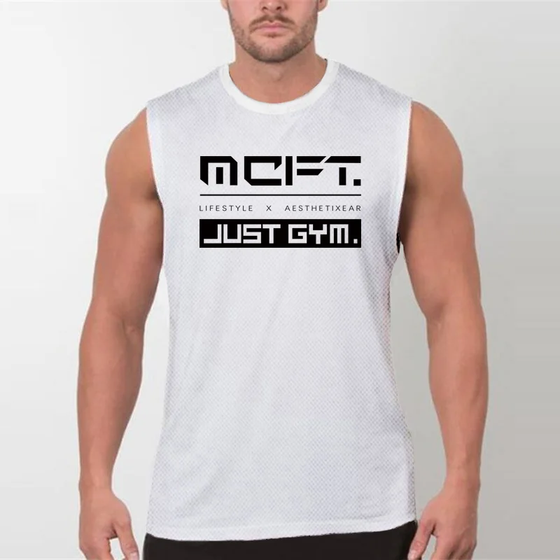 Bodybuilding Quick Dry Mesh Sp - Tank Top Muscle ulasan dan harga