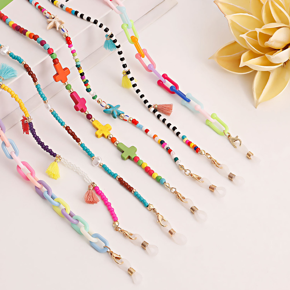 New Fashion Glasses Chain Dual - Sunglass Retainer Cord ulasan dan harga