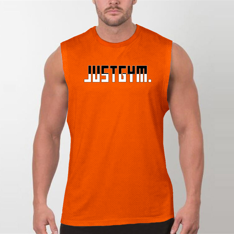 Running Vest Men Summer Mesh M - Tank Top Muscle ulasan dan harga