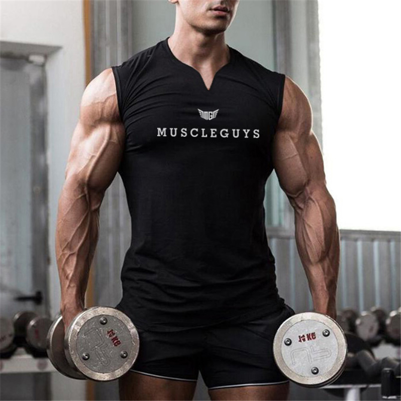 Gym Workout Breathable Men Run - Tank Top Muscle ulasan dan harga