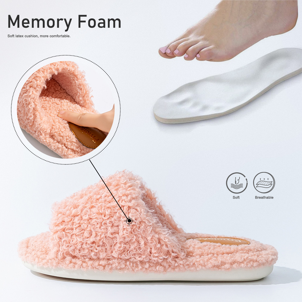 Pmoiste Fuzzy House Slippers W - Espadrille Slip On ulasan dan harga