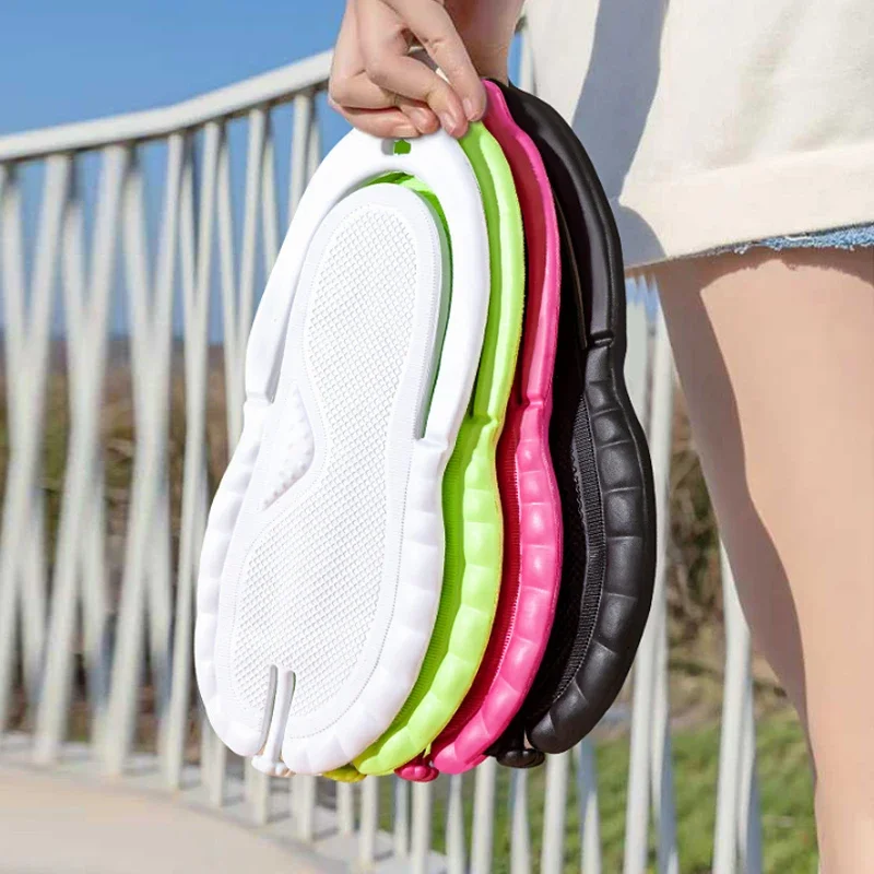 Compact Travel Slippers Women  - Flip Flop Leather Men ulasan dan harga
