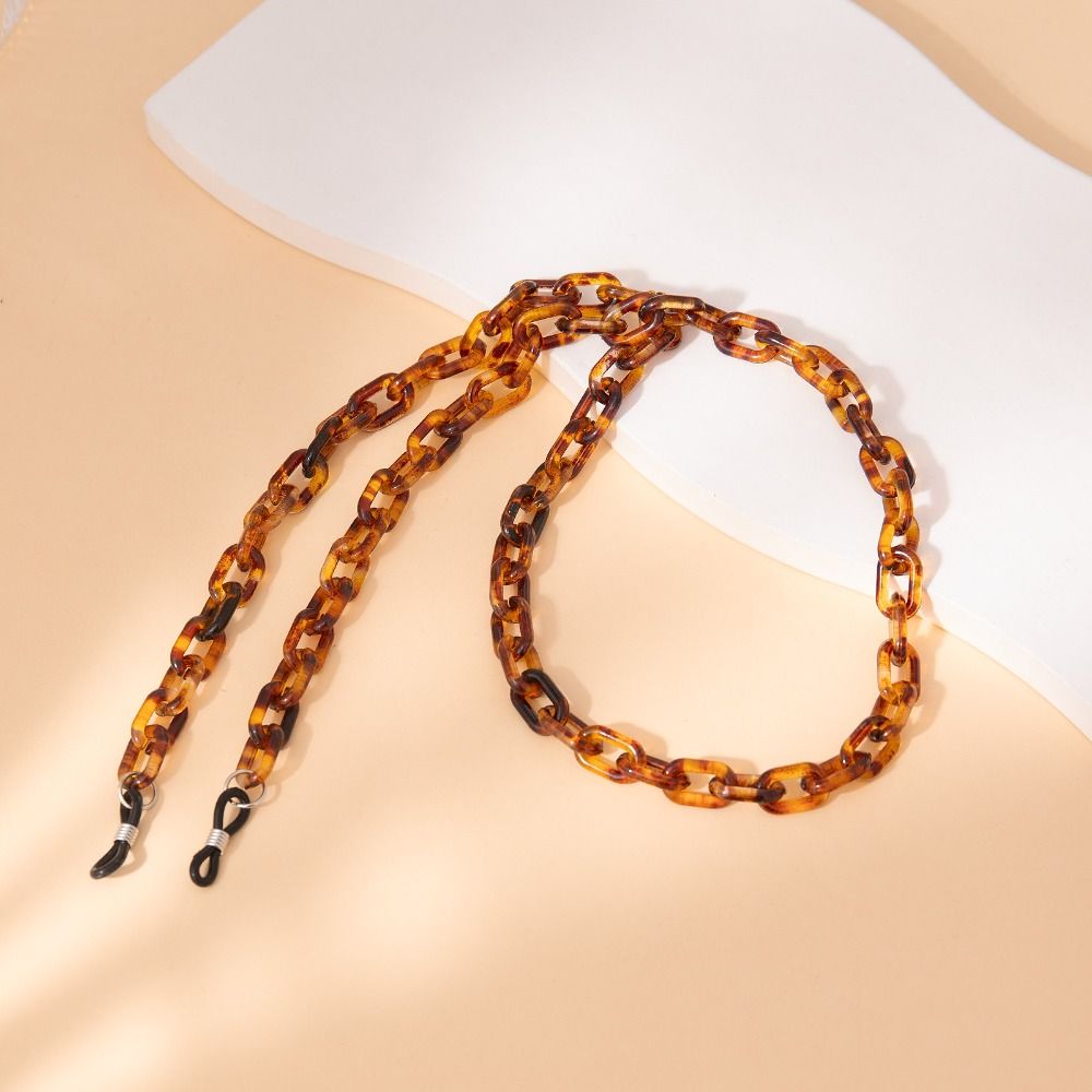 Anti-Slip Leopard Acrylic Glas - Sunglass Retainer Cord ulasan dan harga