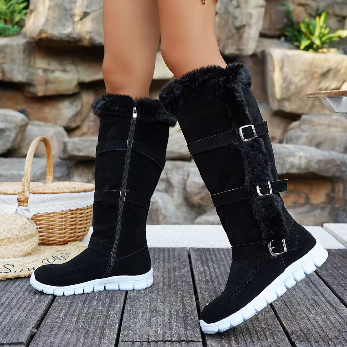 Women Over-the-Knee Boots 2025 - Espadrille Slip On ulasan dan harga