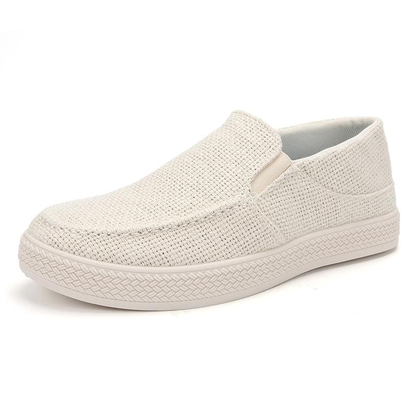 Men Linen Slip On Loafers Brea - Espadrille Slip On ulasan dan harga