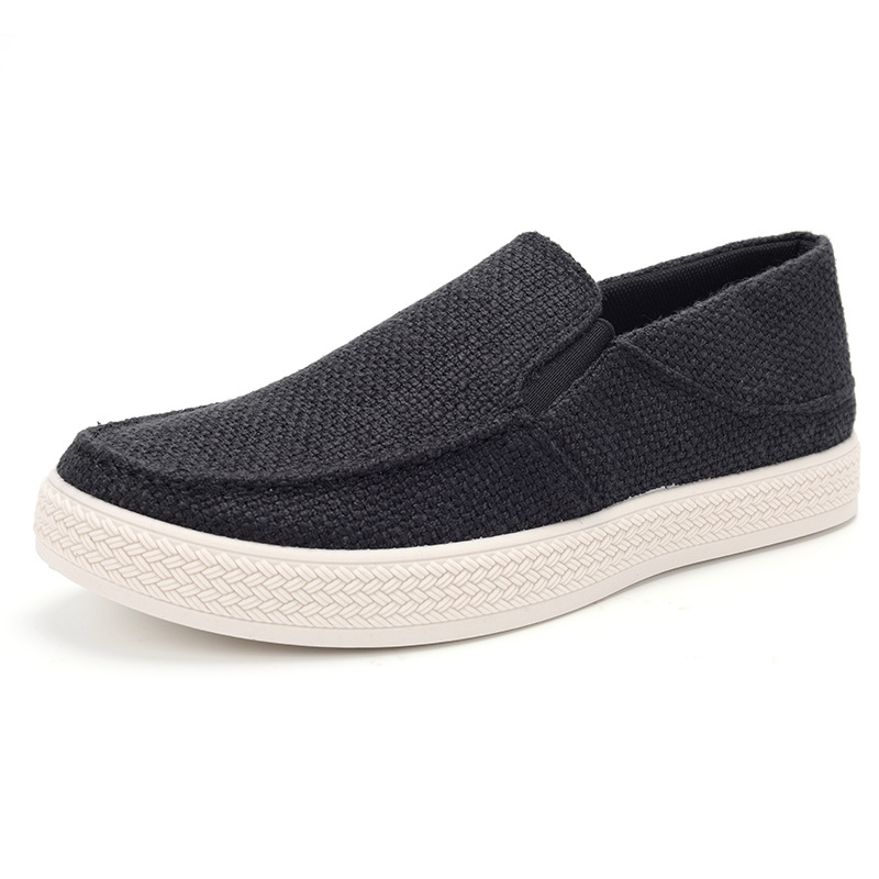 Men Linen Slip On Loafers Brea - Espadrille Slip On ulasan dan harga