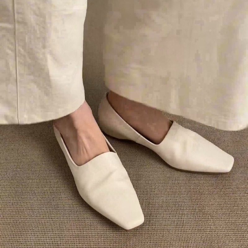 Retro Flat Loafers Women's Sli - Espadrille Slip On ulasan dan harga